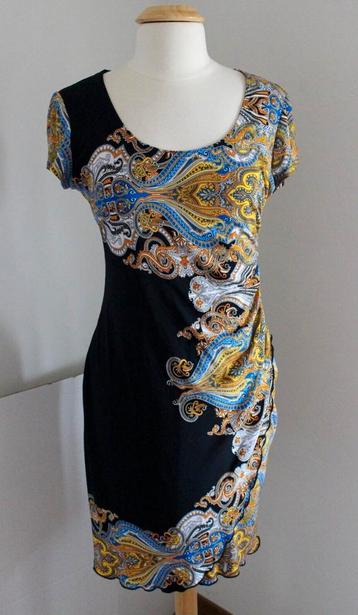 Ribkoff elegante jurk zwart met Paisley print maat 36/38 beschikbaar voor biedingen