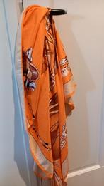 Grote shawl van Emilie scarves,paarden print, Ophalen of Verzenden, Zo goed als nieuw