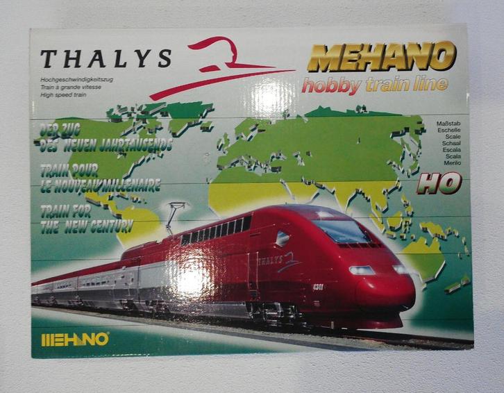 Mehano T675  Thalys PBKA (digitaal voorbereid), Hobby en Vrije tijd, Modeltreinen | H0, Zo goed als nieuw, Locomotief, Gelijkstroom