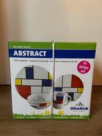 Servies van melamine, 16- delig, drinkglazen en bestekset, Caravans en Kamperen, Ophalen of Verzenden, Nieuw