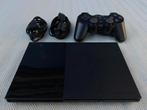 Sony Playstation 2 Slim + Controller - PS2 model SCPH-90004, Gebruikt, Zwart, Ophalen of Verzenden, Met 1 controller
