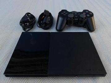 Sony Playstation 2 Slim + Controller - PS2 model SCPH-90004 beschikbaar voor biedingen
