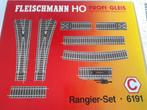 Fleischmann 6191, Hobby en Vrije tijd, Modeltreinen | H0, Gebruikt, Gelijkstroom, Fleischmann, Rails