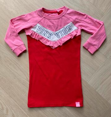 Z8 baby jurkje Kae rood/roze maat 86 | babykleding meisje beschikbaar voor biedingen