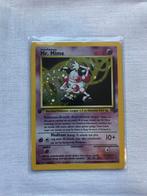 Mr.Mime JU 6 First Edition, Ophalen of Verzenden, Gebruikt, Losse kaart, Foil