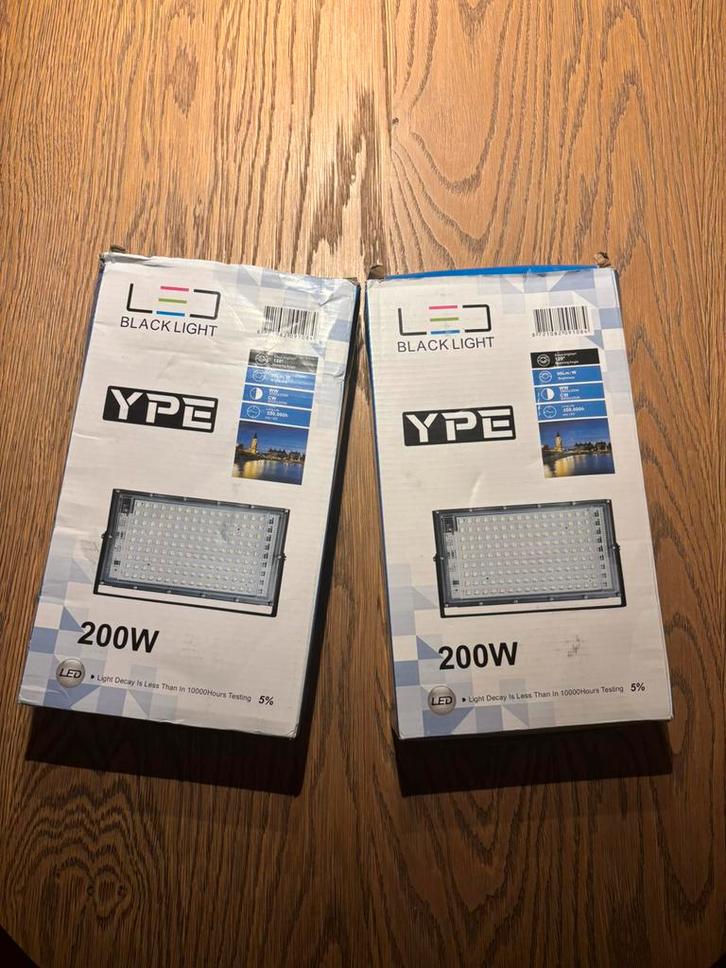 200W Blacklights / UV Lampen / Neon verlichting, Muziek en Instrumenten, Licht en Laser, Nieuw, Licht, Kleur, Ophalen of Verzenden