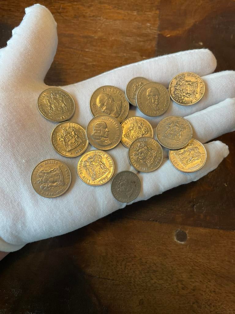 ZAR nickel centen(1960,70,80), Ophalen of Verzenden, Zuid-Afrika, Setje