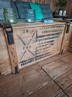 Leger kist, Huis en Inrichting, Woonaccessoires | Kisten, Ophalen, Minder dan 50 cm, 50 tot 100 cm, Zo goed als nieuw