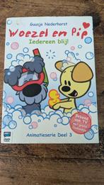 Woezel en Pip DVD met doe boekje., Ophalen of Verzenden, Gebruikt, Film