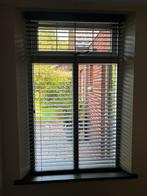 2x houten jaloezieën, 200 cm of meer, Zwart, 150 tot 200 cm, Ophalen of Verzenden