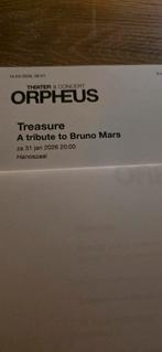 Treasure a tribute to Bruno Mars, Tickets en Kaartjes, Twee personen, Januari