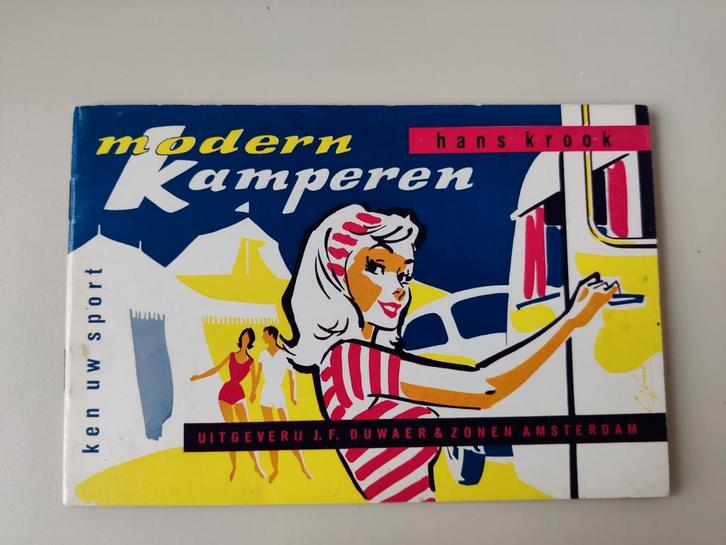 Modern Kamperen - Hans Krook, Boeken, Hobby en Vrije tijd, Gelezen, Overige onderwerpen, Ophalen of Verzenden