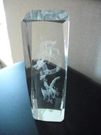 Glazen Press Papier/Lazerblok-Draak, Verzamelen, Beelden en Beeldjes, Ophalen of Verzenden, Nieuw, Dier