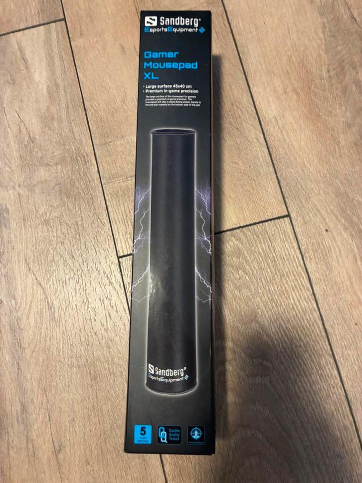 Sandberg Gamer Mousepad XL, Computers en Software, Muizen, Nieuw, Overige typen, Ophalen of Verzenden