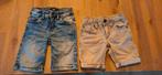 2 korte spijkerbroeken. Maat 92, Ophalen of Verzenden, Zo goed als nieuw, Jongen, Broek