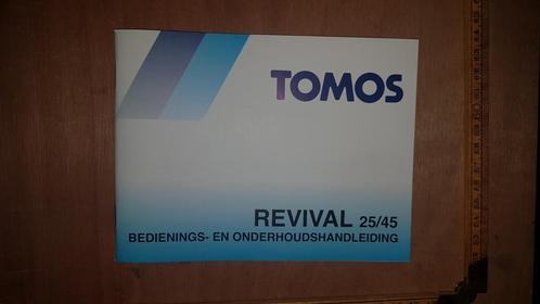 Tomos Revival 25/45 bedienings- en onderhoudshandleiding, Fietsen en Brommers, Handleidingen en Instructieboekjes, Zo goed als nieuw