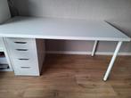 Bureau IKEA wit, Huis en Inrichting, Bureaus, Ophalen, Gebruikt