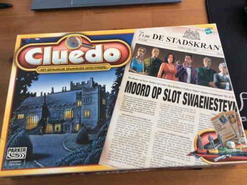 Cluedo: Het Gevaarlijk Spannende Detectivespel. Hasbro 2000, Hobby en Vrije tijd, Gezelschapsspellen | Bordspellen, Drie of vier spelers