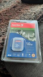 Nieuwe (nog in verpakking) SanDisk memory card 1.0 GB, Audio, Tv en Foto, Fotografie | Geheugenkaarten, Nieuw, SanDisk, SD, Minder dan 2 GB