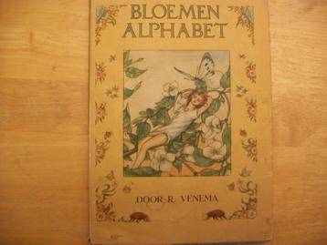Bloemen Alphabet met versjes en platen, R. Venema