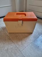 Vintage naaibox, naaikoffer, naaidoos, Ophalen of Verzenden, Gebruikt