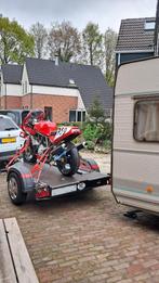 motor trailer, Ophalen, Gebruikt