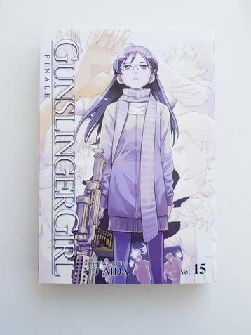Gunslinger Girl 15 manga final volume beschikbaar voor biedingen