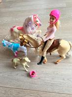 Barbie manege ruiter speelset, Ophalen of Verzenden, Zo goed als nieuw, Barbie