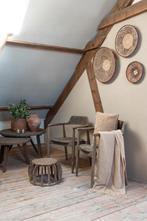 4 Nieuwe houten stoelen met armleuning, Ophalen, Bruin, Nieuw, Vier