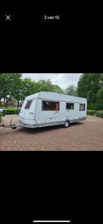 Eriba nova 545 hymer met dak airco, Rondzit, Frans bed, Airco, Particulier