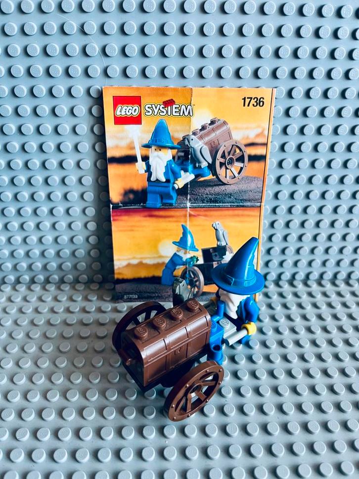 LEGO Castle 1736 Wizard’s Cart, Kinderen en Baby's, Speelgoed | Duplo en Lego, Gebruikt, Lego, Complete set, Ophalen of Verzenden