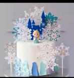 Taart decoratie Frozen, taartmaken, verjaardag artikel, Hobby en Vrije tijd, Taarten en Cupcakes maken, Nieuw, Ophalen of Verzenden