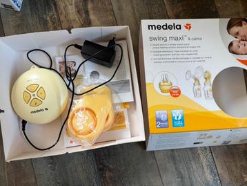 Medela Swing maxi motorunit + adapter, ZGAN beschikbaar voor biedingen
