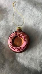Kerstbal donut glas, Diversen, Kerst, Ophalen of Verzenden, Zo goed als nieuw