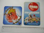 sticker oud stop SNOEP tandarts gebit retro poetsen tanden, Verzenden, Zo goed als nieuw, Bedrijf of Vereniging