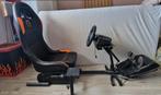 Race simulator set - Stoel, stuur  en pedalen, Ophalen, Gebruikt