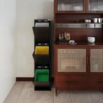 Prullenbak 3 vakken – 45 Liter (3x 15L)-134x31x24cm, Huis en Inrichting, Ophalen, Nieuw, 40 liter of meer, Rvs