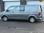 Volkswagen Transporter 2.0 TDI L2H1 DC Comfortline volledig, Auto's, Bestelauto's, Euro 5, Stof, Gebruikt, Zwart