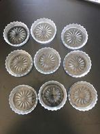 9 Onderzetters, Huis en Inrichting, Ophalen of Verzenden, Zo goed als nieuw, Glas of Kopje