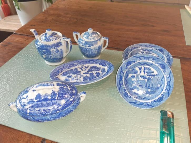 Oosters (thee?) serviesje, Huis en Inrichting, Keuken | Servies, Gebruikt, Overige typen, Overige stijlen, Ophalen of Verzenden