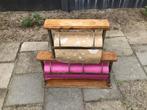 Brocante kadopapier houder, Ophalen
