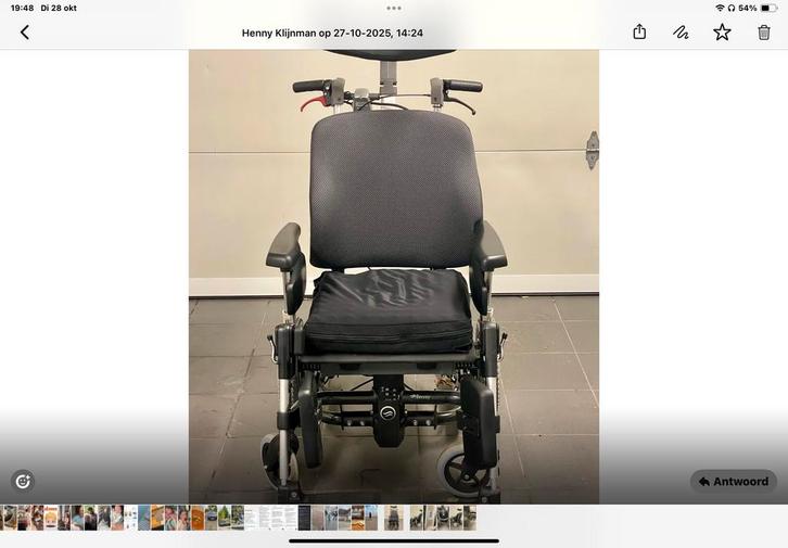 Electrice rolstoel, Diversen, Rolstoelen, Duwrolstoel, Ophalen of Verzenden