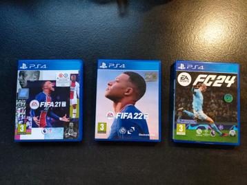 diverse Fifa games voor de PS4 beschikbaar voor biedingen