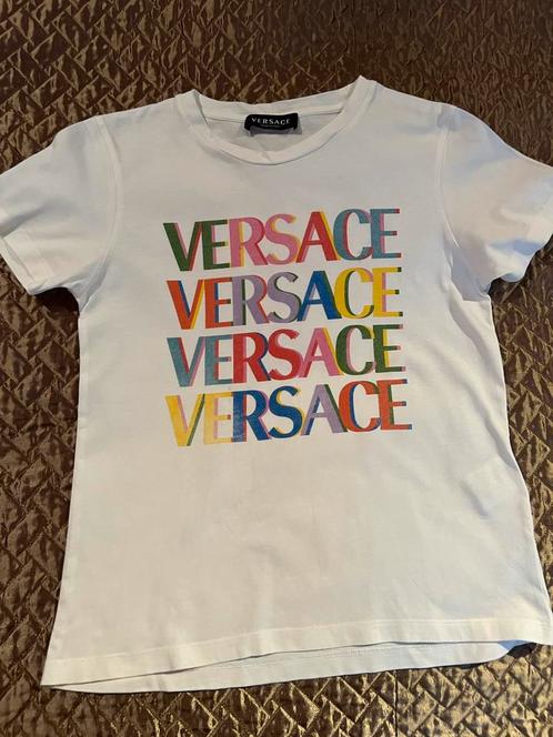 VERSACE t-shirt maat 152 origineel ZGAN, Kinderen en Baby's, Kinderkleding | Maat 152, Zo goed als nieuw, Meisje, Shirt of Longsleeve