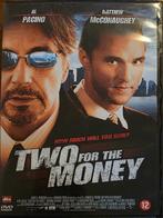 Two for the Money DVD - Al Pacino & Matthew McConaughey, Vanaf 12 jaar, Ophalen of Verzenden, Gebruikt