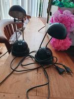 2 bureau/tafel lampen de kapjes zijn beweeg en uitschuifbaar, Huis en Inrichting, Lampen | Tafellampen, Ophalen of Verzenden, Zo goed als nieuw