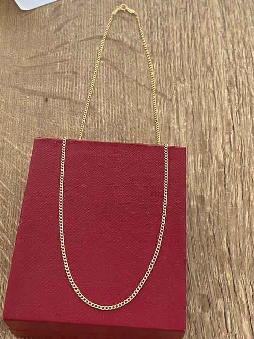 14 karaat gouden ketting, Sieraden, Tassen en Uiterlijk, Kettingen, Nieuw, Goud, Goud, Ophalen of Verzenden