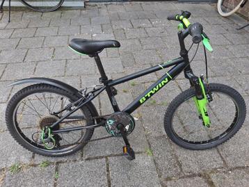 Stoere Jongensfiets BTWIN 20 Inch Wielen beschikbaar voor biedingen