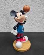Vintage Walt Disney World Mickey Mouse basketball bobblehead, Ophalen of Verzenden, Mickey Mouse, Zo goed als nieuw, Beeldje of Figuurtje