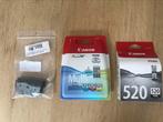 Canon inkt cartridges CLI-521C&M&Y, PGI-520BK, CLI-521BK, Computers en Software, Printerbenodigdheden, Ophalen of Verzenden, Nieuw